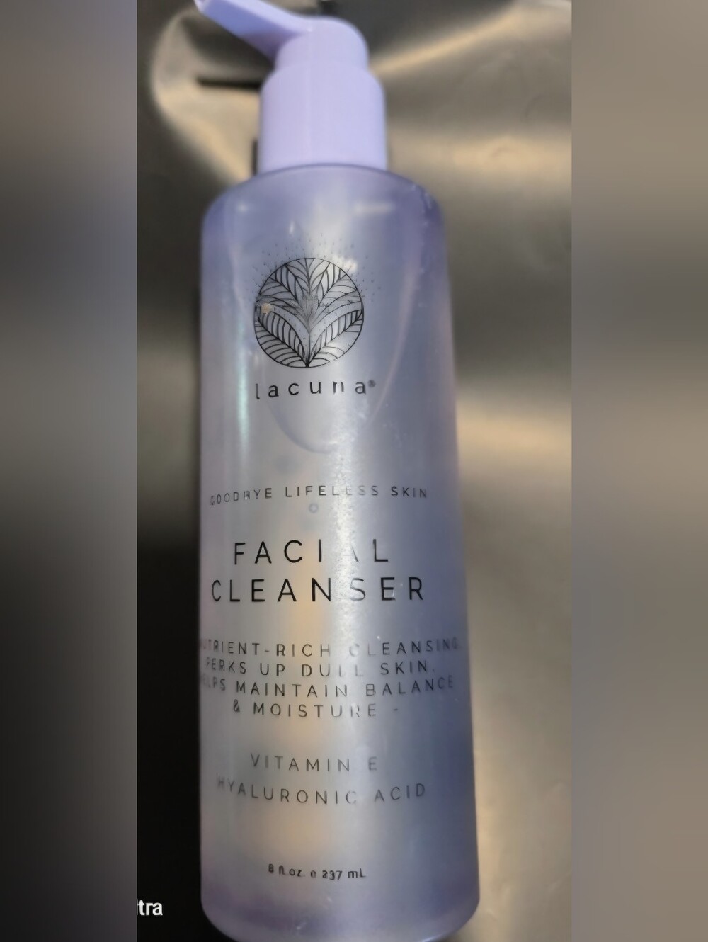 Lavender Facial Cleanser with Vitamin E & Hyaluronic Acid,hard To Find